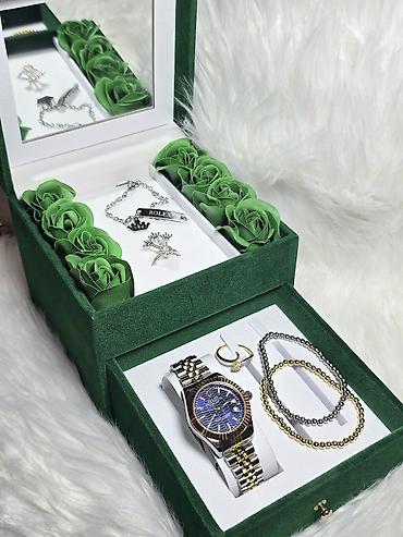 chopard qolbaq: Yeni, Klassik Saat dəsti, rəng - Yaşıl — 2