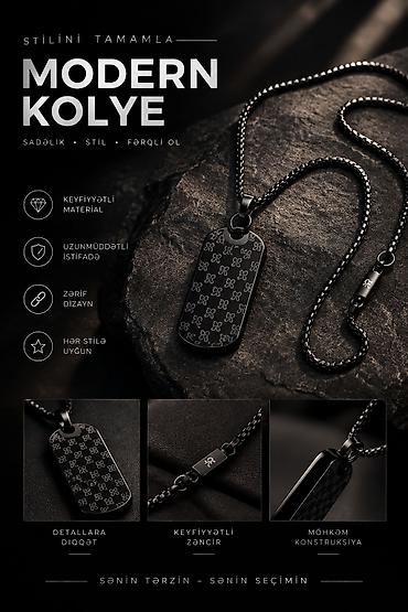 bijuteriya: Modern Kolye – Sadelik, stil, fərqli ol qutusu yoxdur! - Yüksək — 1