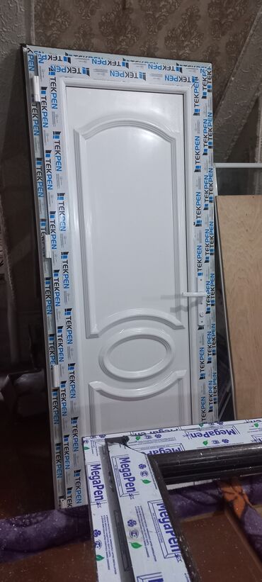 Plastik pəncərələr: Yeni İkiqat şüşə paketi Plastik pəncərə, Еni: 80 sm, Uzunluğu: 200 sm, Pulsuz quraşdırma — 26