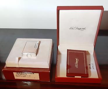 Upaljači i prateća oprema: S. T. Dupont Briquet Ligne 1  GM GRAIN D'ORGE Original Made in Paris — 14
