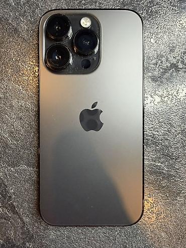 Apple iPhone: IPhone 14 Pro, Б/у, 128 ГБ, Space Gray, 79 % — 1