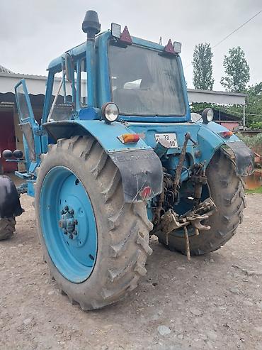 Traktorlar: MTZ-82 Belarus təkərli traktor - 4x4 (ön aparıcı körpü) - Dizel — 6