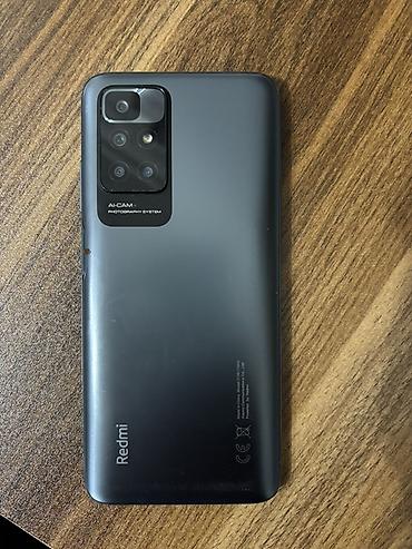 telefonlae: Redmi 10, 128 GB, rəng - Qara, Barmaq izi — 2
