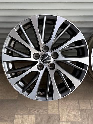 2 gr: Литые Диски R 18 Lexus, Комплект, отверстий - 5, Б/у — 6