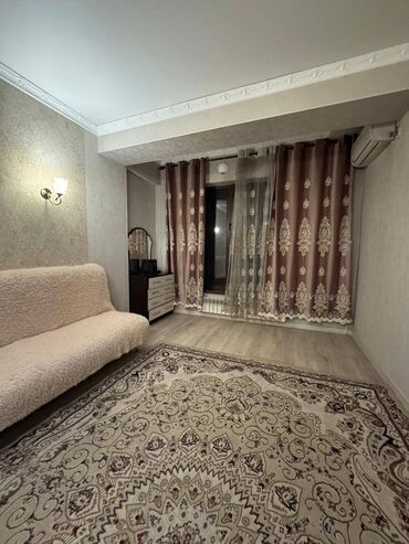 купить квартиру в бишкеке без ремонта: 1 комната, 50 м², 9 этаж, Евроремонт