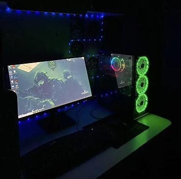 купить игровой компьютер бу: Gaming stolüstü kompüter seti TƏCİLİİ SATILIR!!!!! ELİMYANDİİ!!! — 1