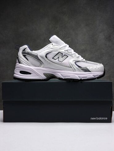 белорусская обувь для проблемных ног бишкек: Кроссовки New Balance 530 (running) - Цвет: белый/серый с
