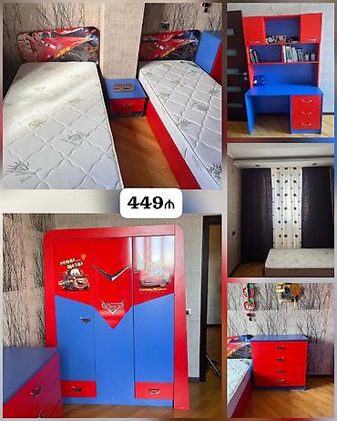 güvec: 449₼ Yağmur mebeldən alınmış gənc yataq mebeli Bahalı — 1