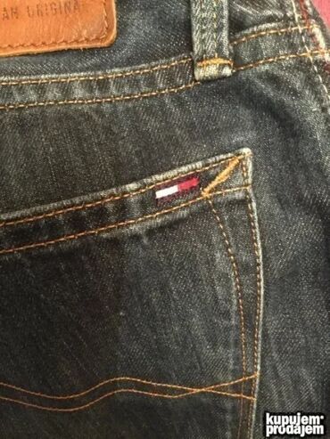 Farmerke: Original TOMMY HILFIGER FARMERICE 34 NOVE 100% cotton mere saljem — 9