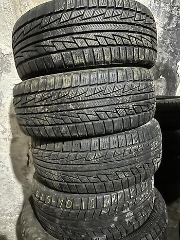 nankang: Шины 215 / 40 / R 18, Зима, Б/у, Комплект, Легковые, Таиланд — 3