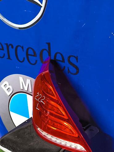 s class 222: Задний левый стоп-сигнал Mercedes-Benz 2014 г., Б/у, Оригинал, Япония — 1