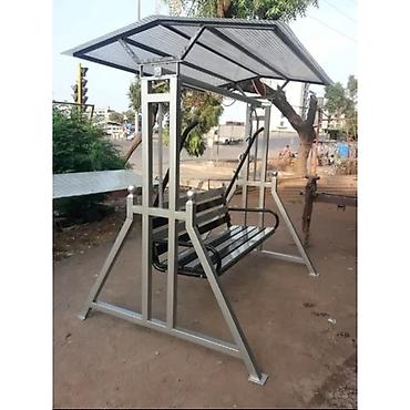 a frame домики: Садовые качели Металл, Со спинкой, С крышей — 8