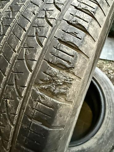 Шины: Шины 225 / 60 / R 18, Всесезонная, Б/у, Легковые, Dunlop — 3