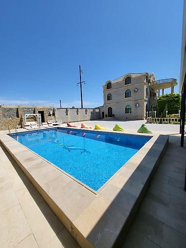 Həyət evləri və villalar: Mərmər örtüklü həyəti və açıq hovuzu olan geniş 3 mərtəbəli villa - — 1