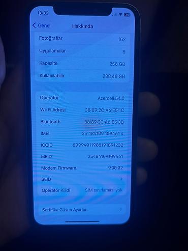 iphone x 256gb: IPhone X, 256 GB, Gümüşü, Face ID — 4