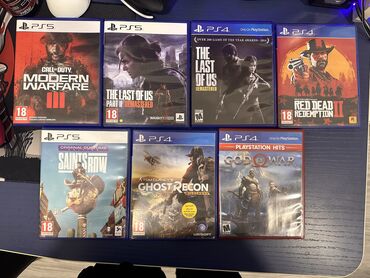red dead redemption 2: Playstation 5 oyun diskləri Barter var. Disklərin hər biri ideal