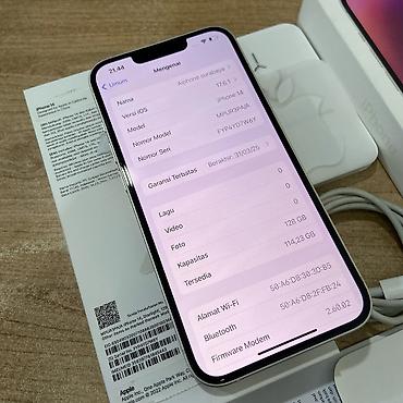 iphone 7 128 gb ikinci el: IPhone 14, 128 GB, Ağ, Zəmanət, Kredit, Simsiz şarj — 7