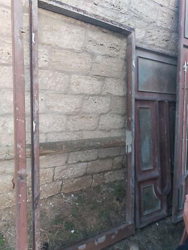 10x10 profil: Metaldan giriş qapısı və qapı çərçivələri 1 met eni 2 met uzuluqu - — 2