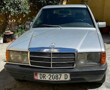 Mercedes-Benz - Ασήμι - Οθωνοί: Mercedes-Benz 190: 2 l. | 1985 έ. | Sedan
