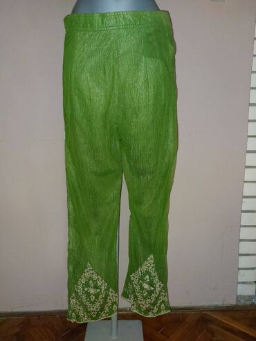 Pantalone: One size, Visok struk, Zvoncare — 8