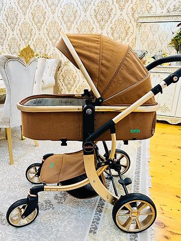 Uşaq arabaları: Endirimm. *KIDILO LUX UŞAQ ARABASI 👶🏻2 in 1 qiymeti 90man Platinium — 2