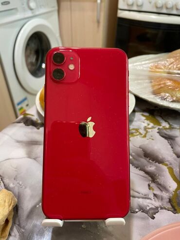 айфон 11 китайский: IPhone 11, Б/у, 128 ГБ, Красный, Защитное стекло, Чехол, 79 %