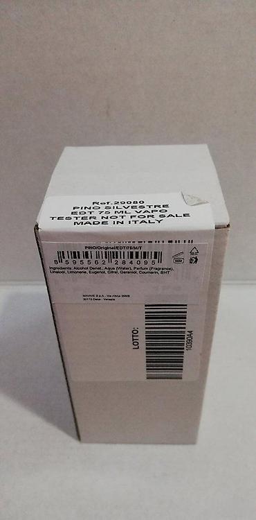 second hand ruma: PINO SILVESTRE ORIGINAL EDT 75ML TSTR | Pino Silvestre Original edt — 4