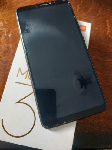 зарядка для айфона 5: Xiaomi Mi Max 3, 64 GB, rəng - Qara, 
 Sensor, Barmaq izi, İki sim kartlı