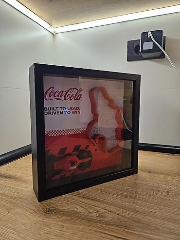 tea pre i posle: Reklama COca-COla FoRmula 1 SOLIDNO OCUVANA,MINIMALNI ZNACI — 6