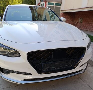 продаю хундай грандеур: Genesis G80, белый седан бизнес-класса Кузов и экстерьер: - Белый