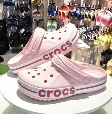 Сабо: Сабо, 40, Crocs, Новый, цвет - Розовый, Самовывоз