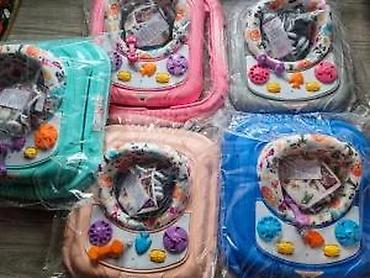 Guralice za bebe: Hodalica za bebe UniCare - Stabilna plastična osnova sa čeličnim — 16