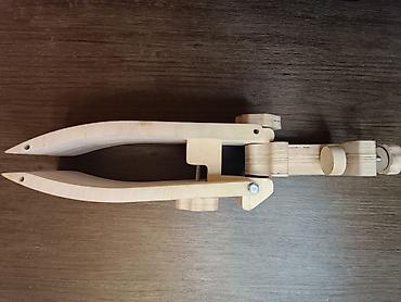 Аксессуары для шитья: "Шорник" деревянные тиски для мастеров кожевников, удобно зажимать — 4