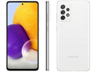 samsung c5212 satilir: Samsung Galaxy A72, 256 GB, rəng - Ağ, Barmaq izi, İki sim kartlı, Face ID