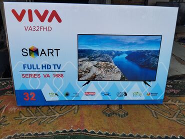 smart televizor qiymetleri: Yeni Televizor OLED 32" FHD (1920x1080), Ünvandan götürmə