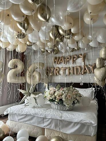день рождение: Шарики на заказ За 10-12 днейДекор «Happy Birthday» для — 4
