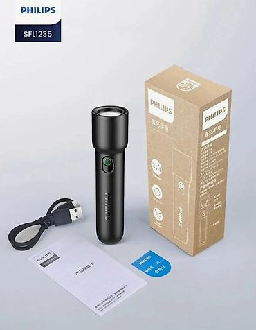 type c: Фонарь Philips SFL1235 — компактный аккумуляторный ручной фонарик в — 1