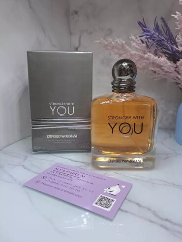 парфюмерия: Парфюмерная вода Stronger With You от Emporio Armani представлена в
