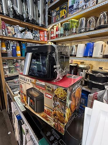 Аэрогрили: Аэрогриль Airfryer . Бренд Сокани Sokany 10088 Мощность 1700 ватт — 2