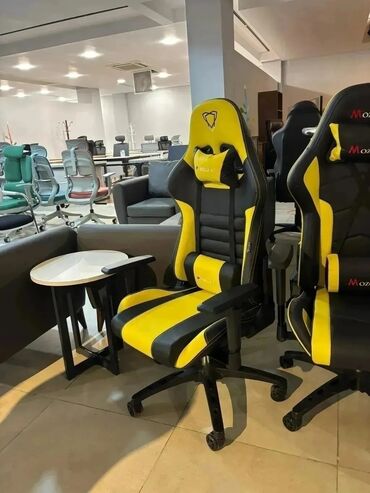 Ofis dolabları: Yeni, Təkərli, Qolları tənzimlənir, Dəri