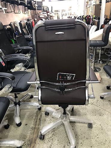 Ofis və oyun kresloları: Yeni, Təkərli, Qolları tənzimlənir, Dəri — 4