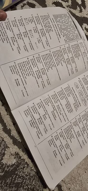 Testlər: Kitablar satilir veya Bezi kitablarla barter oluna biler kitablar — 10