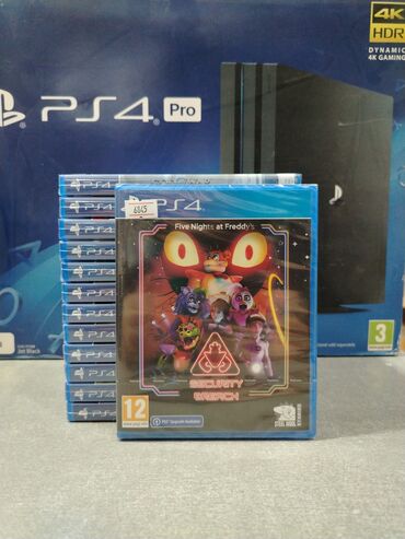 pileteler: Playstation 4 üçün five nights at freddy's security breach oyun diski