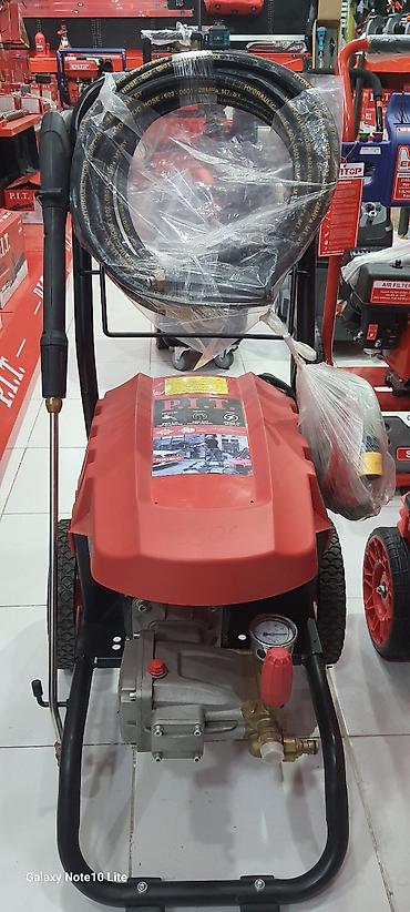 su motorlari: P.I.T. PHP180-C yüksək təzyiqli yuyucu aparat - Güc: 2800 W - Təzyiq — 1