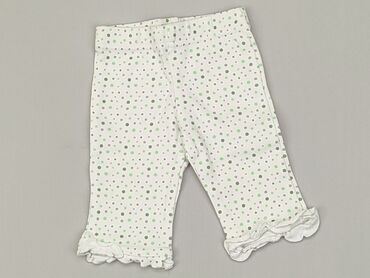 szerokie spodnie dzieciece: Legginsy, 0-3 m, stan - Dobry