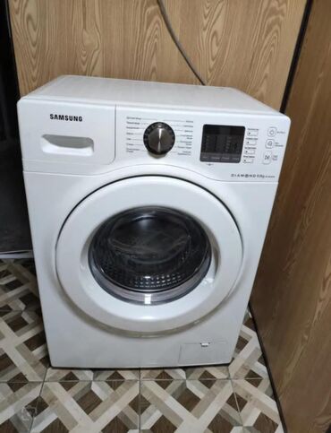 masin ucun aparatura: Paltaryuyan maşın Samsung, 8 kq, İşlənmiş, Avtomat, Qurutmasız, Kredit yoxdur