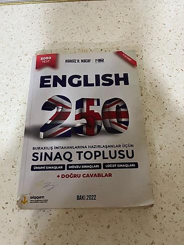 anar isayev 5000 test pdf: Məhsul: English 250 – Buraxılış imtahanlarına hazırlaşanlar üçün Sınaq — 1