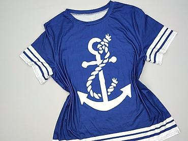 granatowa: T-shirt damski, rozmiar XL — 1
