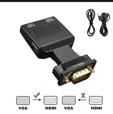 HDMI to VGA VGA To HDMI həm Hdmi - ı VGA-a həmdə VGA-nı HDMI - a