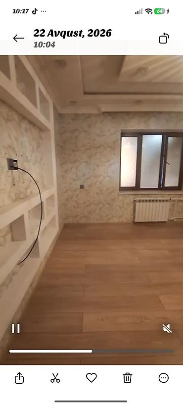 lenkeran ev: 9mkr da yeni tikili binada tam təmirli ev satilir.Həyətyani sahəsi də — 9
